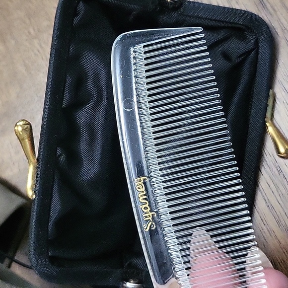 Vintage suede snap shoulder bag - Picture 6 of 7